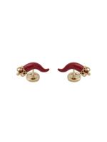 Dolce & Gabbana boutons de manchette Good Luck en or jaune 18ct sertis de rubis