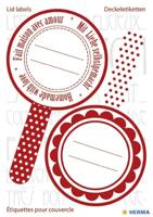 Etiket herma 15446 keuken new look rood | 10 stuks