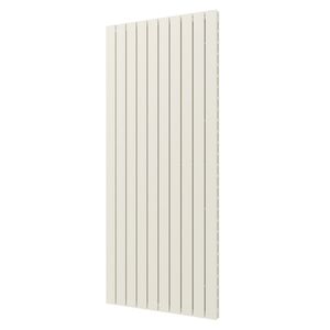 Plieger Designradiator Cavallino Retto Dubbel 1936 Watt Middenaansluiting 180x75,4 cm Wit Structuur