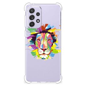 Samsung Galaxy A33 Stevig Bumper Hoesje Lion Color