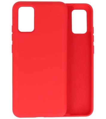 Lunso - Softcase hoes -  Samsung Galaxy A02s  - Rood