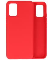 Lunso - Softcase hoes -  Samsung Galaxy A02s  - Rood