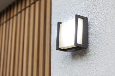 Lutec QUBO 5195401118 LED-buitenlamp (wand) Antraciet