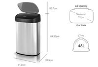 TurboTronic prullenbak met sensor - Voordelige pedaalemmer