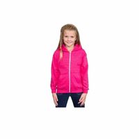 Roze meiden sweater met capuchon XL (12-14 jaar)  - - thumbnail