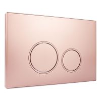 StarBlueDisc Doppio 55 bedieningsplaat rose goud met rose gouden designringen