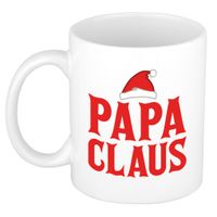 Papa Claus mok/beker kerstcadeau vader Kerstmis 300 ml