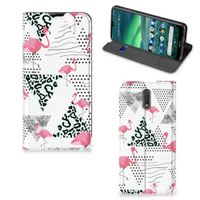 Nokia 2.3 Hoesje maken Flamingo Triangle