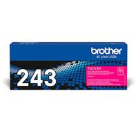 Brother TN243M originele magenta toner cartridge voor HLL3210CW, HLL3230CW, HLL3270CW, DCPL3510CW, DCPL3550CW, MFCL3710CW, MFCL3750CW, MFCL3770CDW