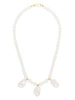 A Sinner in Pearls collier Fireball à perles - Blanc - thumbnail