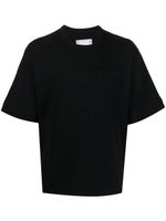 sacai t-shirt en coton à manches courtes - Noir