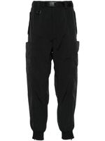 Y-3 pantalon de jogging à effet froissé - Noir