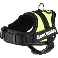 Hondentuig Best Buddy Pluto Neon Groen XXXS 29 - 33 cm x 15 mm Flamingo Groen