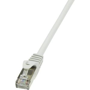 LogiLink CP1072S RJ45 Netwerkkabel, patchkabel CAT 5e F/UTP 5.00 m Grijs 1 stuk(s)