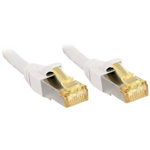 LINDY 47322 RJ45 Netwerkkabel, patchkabel CAT 6a (losse kabel CAT 7) S/FTP 1.00 m Wit 1 stuk(s)