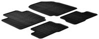 Rubbermatten passend voor Nissan Micra 2003-2011 (T-Design 4-delig) GL0292