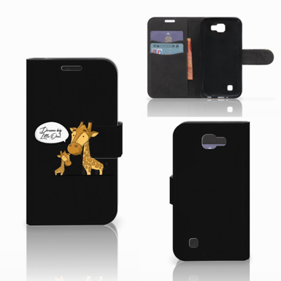 LG K4 Leuk Hoesje Giraffe