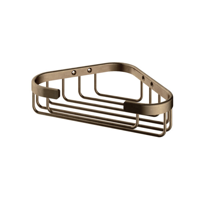 Hotbath Cobber hoekkorf 5,1 x 17,7 x 14,4 cm, verouderd messing