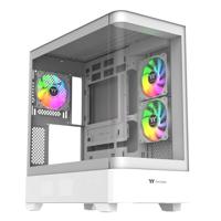 Thermaltake Bekijk 290; Mid Tower; 3x120mm ARGB Lite-ventilatoren inbegrepen; 360mm Radiatorondersteuning; 450mm GPU-opruiming; Verborgen connectorondersteuning; Draaibare PCIe-sleuven; 200 mm