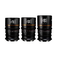 Laowa 27/35/50 S35 Nanomorph Cine Bundle Amber L-mount