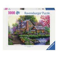 Ravensburger Legpuzzel Romantische Cottage, 1000st. - thumbnail