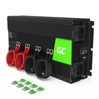 Green Cell INV15 netvoeding & inverter Auto 3000 W Zwart - thumbnail