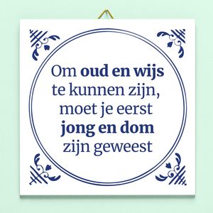 Tegeltje Jong En Dom