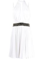 Philipp Plein robe courte drapée - Blanc - thumbnail