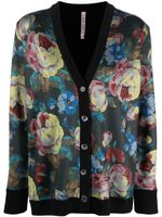 Antonio Marras cardigan Weste à fleurs - Vert