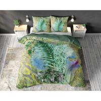 Dekbedovertrek Jungle - Fotoprint - Met knoopsluiting, incl. kussenslopen - Multi - Lits-jimeaux 240 x 220 cm + 2 slopen