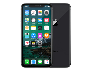 Forza Refurbished Apple iPhone X 64GB Space Grey - Licht gebruikt