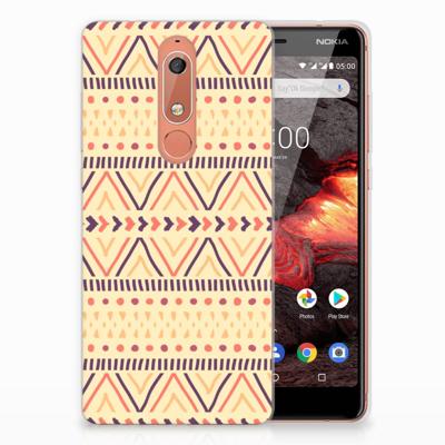 Nokia 5.1 (2018) TPU bumper Aztec Yellow