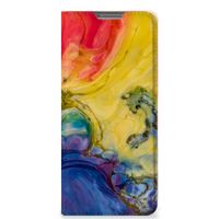 Bookcase OPPO Find X5 Watercolor Dark