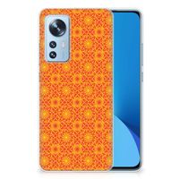 Xiaomi 12 | 12X TPU bumper Batik Oranje - thumbnail