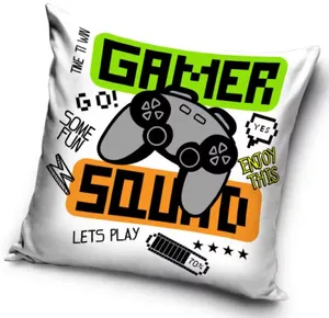 Gamer Squad sierkussen 40X40 cm