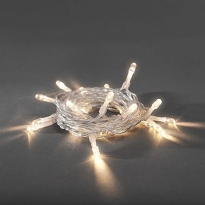 Konstsmide 1407-103 Micro-lichtketting Binnen werkt op batterijen Aantal lampen 10 LED Warmwit