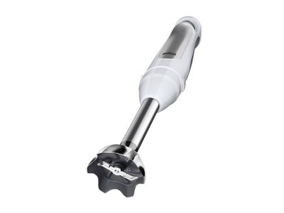 Braun MQ7020 WH Staafmixer 1000 W BPA-vrij, Traploze snelheidsinstelling, Met mixbeker Wit, Zilver