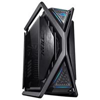 ASUS ROG Hyperion GR701 E-ATX computerbehuizing, 420 mm dubbele radiatorondersteuning, vier 140 mm ventilatoren, metalen GPU-houder, opslag van componenten, ARGB-ventilatorhub, 60W snelladen