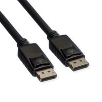 ROLINE DisplayPort kabel, DP-DP, v1.2, M - M, TPE, zwart, 2 m - thumbnail