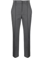 Brunello Cucinelli pantalon court à design plissé - Gris