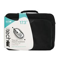 Techair Classic Essential 16-17,3 inch laptoptas en muis