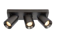 Lucide Nigel plafondlamp 3x 5W gunmetal