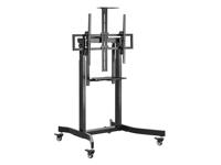 Equip Vloerstandaard 55-100 inch / 1TFT 120 kg 1 plank zwart