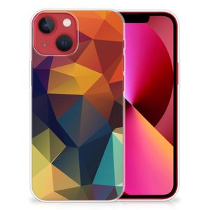 Apple iPhone 13 TPU Hoesje Polygon Color