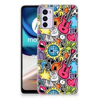 Motorola Moto G42 Silicone Back Cover Punk Rock