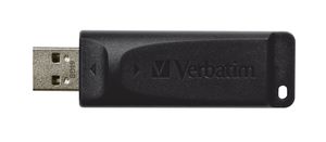 Verbatim Slider USB-stick 64 GB Zwart 98698 USB 2.0