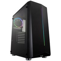 FSP Fortron CMT151 Midi-tower PC-behuizing Zwart - thumbnail