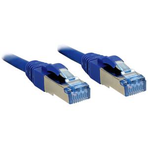 LINDY 47150 RJ45 Netwerkkabel, patchkabel CAT 6A S/FTP 3.00 m Blauw 1 stuk(s)