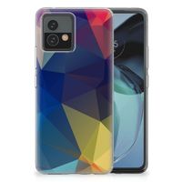 Motorola Moto G72 TPU Hoesje Polygon Dark