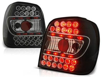 Tuning-Tec Achterlichten voor VW POLO 6N 10 94-09 99 ZWART LED
